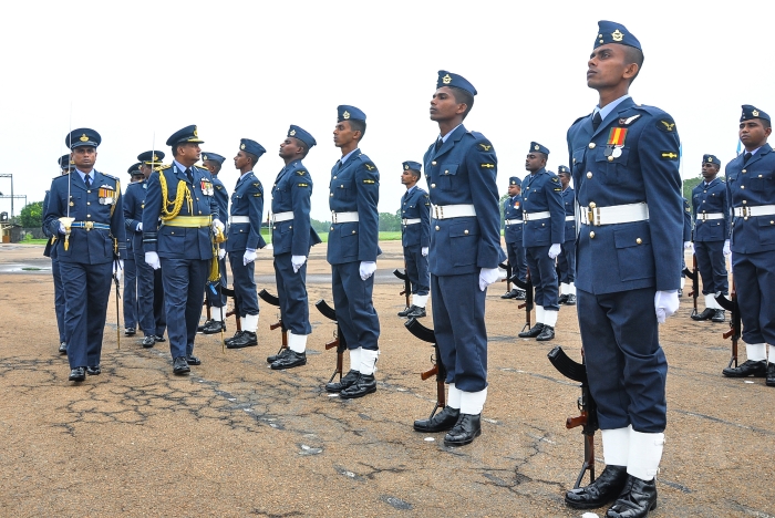 Annual Commander's Inspection of SLAF Base Anuradhapura