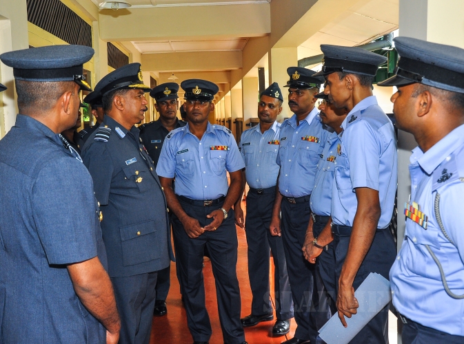 Annual Commander's Inspection of SLAF Base Anuradhapura