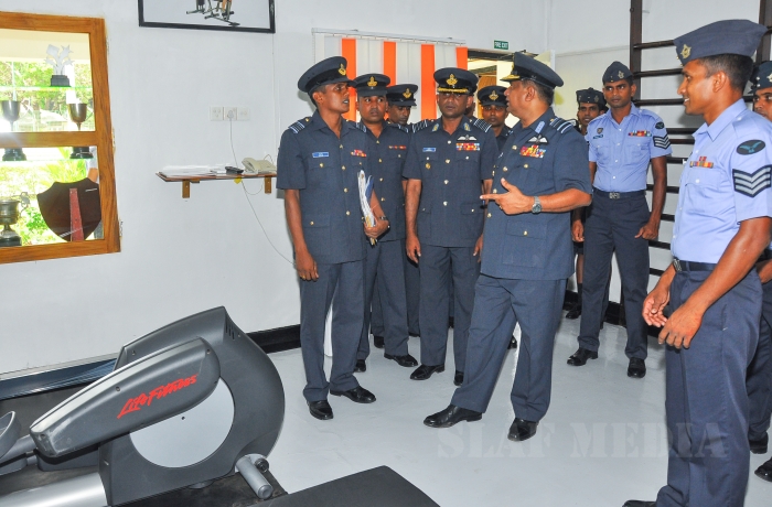 Annual Commander's Inspection of SLAF Base Anuradhapura
