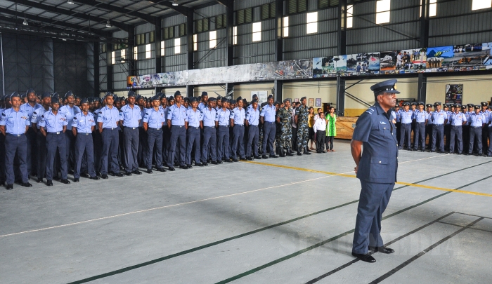 Annual Commander's Inspection of SLAF Base Anuradhapura