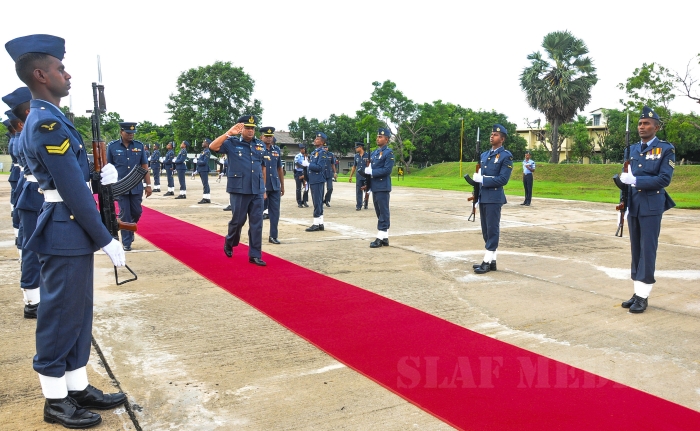 Annual Commander's Inspection of SLAF Base Anuradhapura