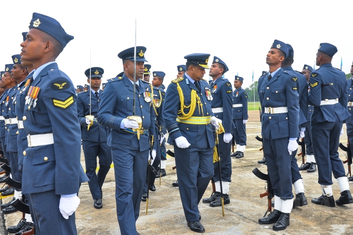 Annual Commander's Inspection of SLAF Base Anuradhapura