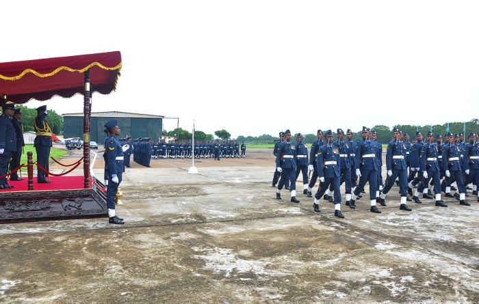 Annual Commander's Inspection of SLAF Base Anuradhapura