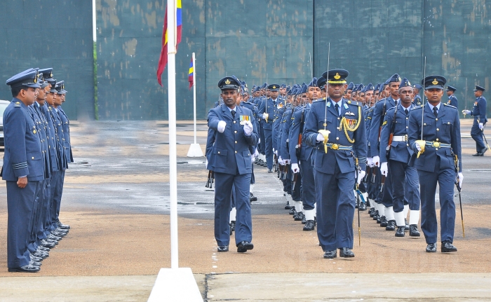 Annual Commander's Inspection of SLAF Base Anuradhapura