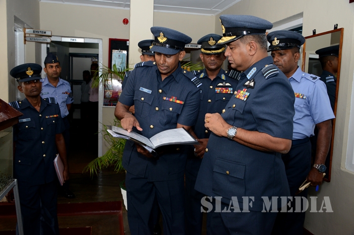 Annual Commander's Inspection of SLAF Base Anuradhapura