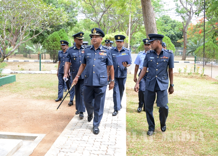Annual Commander's Inspection of SLAF Base Anuradhapura