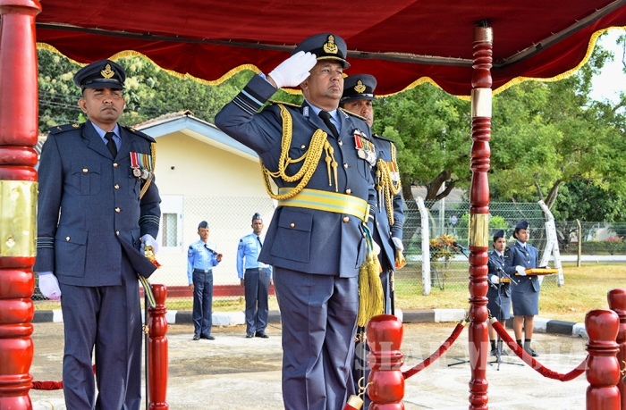 Annual Commander's Inspection of SLAF Base Anuradhapura