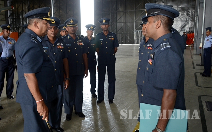 Annual Commander's Inspection of SLAF Base Anuradhapura