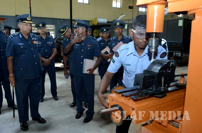 Annual Commander's Inspection of SLAF Base Anuradhapura