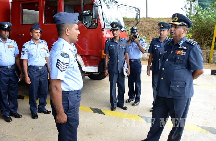 Annual Commander's Inspection of SLAF Base Anuradhapura
