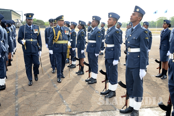 Annual Commander's Inspection of SLAF Base Anuradhapura