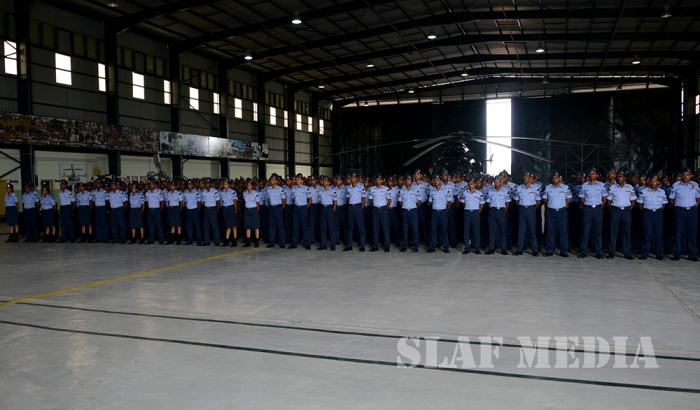 Annual Commander's Inspection of SLAF Base Anuradhapura