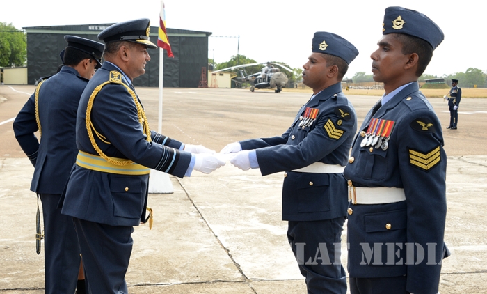 Annual Commander's Inspection of SLAF Base Anuradhapura