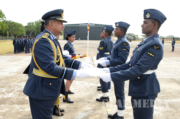 Annual Commander's Inspection of SLAF Base Anuradhapura