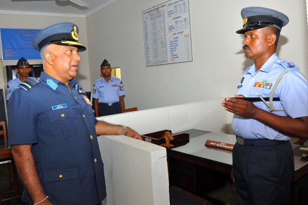 Annual AOC’s Inspection at SLAF Station Ampara and SLAF Station Batticaloa