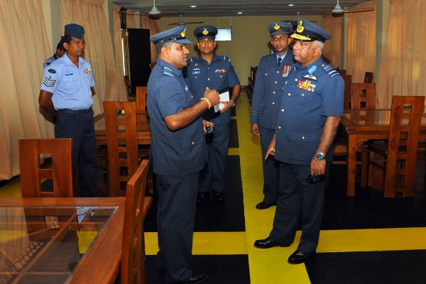 Annual AOC’s Inspection at SLAF Station Ampara and SLAF Station Batticaloa
