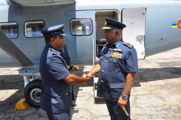 Annual AOC’s Inspection at SLAF Station Ampara and SLAF Station Batticaloa
