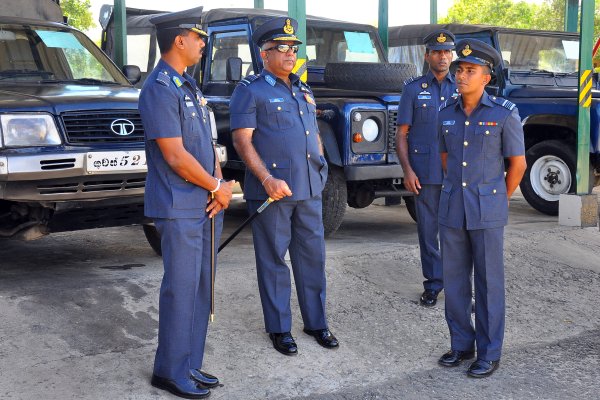 Annual AOC’s Inspection at SLAF Station Ampara and SLAF Station Batticaloa