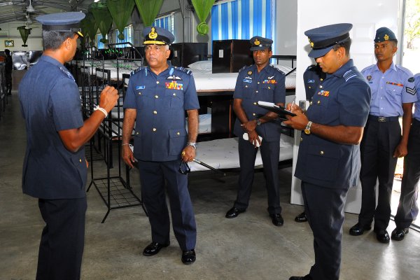 Annual AOC’s Inspection at SLAF Station Ampara and SLAF Station Batticaloa