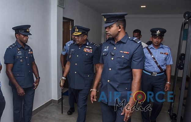 Commander's Inspection Of SLAF Station Ampara