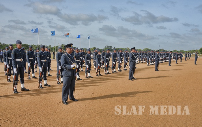 Annual Commander's Inspection at SLAF Base Anuradhapura