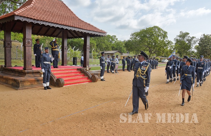 Annual Commander's Inspection at SLAF Base Anuradhapura