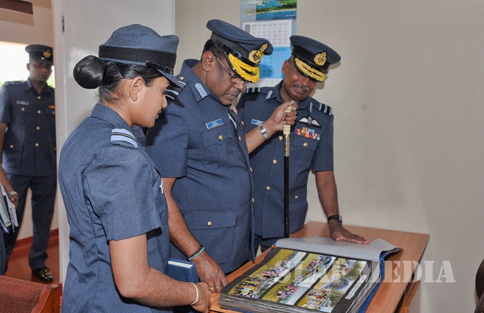 Annual Commander's Inspection at SLAF Base Anuradhapura