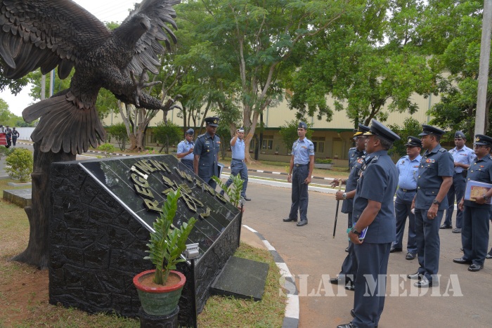 Annual Commander's Inspection at SLAF Base Anuradhapura