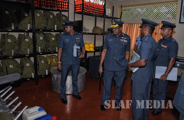 Annual Commander's Inspection at SLAF Base Anuradhapura