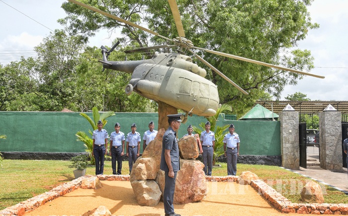 Annual Commander's Inspection at SLAF Base Anuradhapura