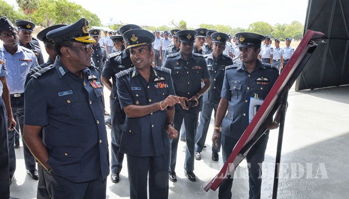 Annual Commander's Inspection at SLAF Base Anuradhapura