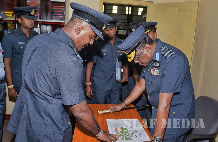 Annual Commander's Inspection at SLAF Base Anuradhapura