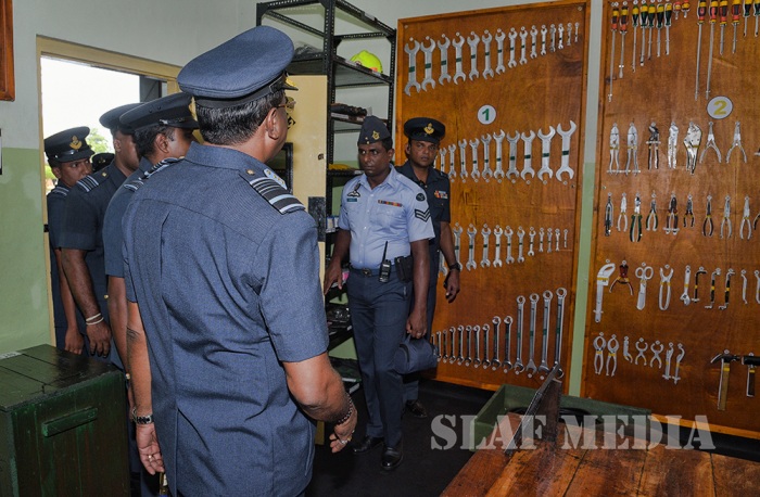 Annual Commander's Inspection at SLAF Base Anuradhapura