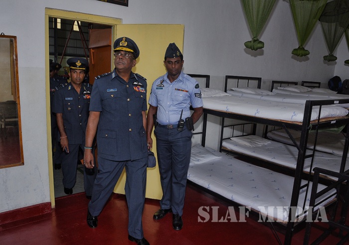 Annual Commander's Inspection at SLAF Base Anuradhapura
