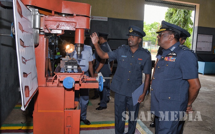 Annual Commander's Inspection at SLAF Base Anuradhapura