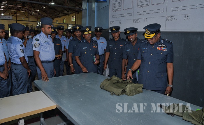 Annual Commander's Inspection at SLAF Base Anuradhapura