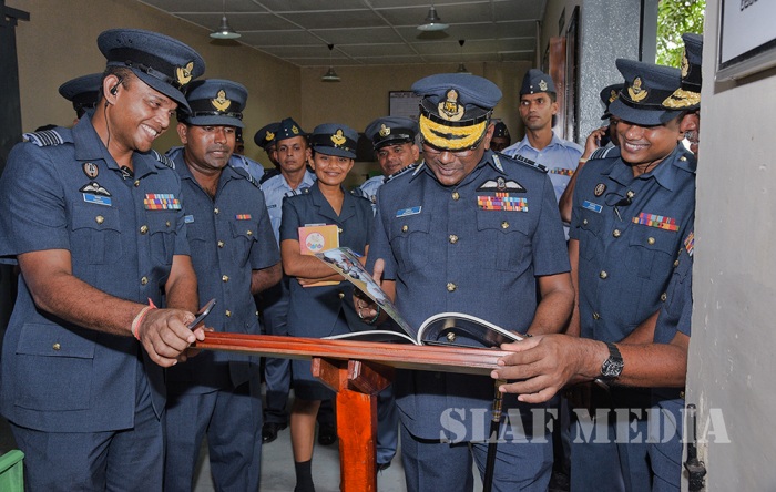 Annual Commander's Inspection at SLAF Base Anuradhapura