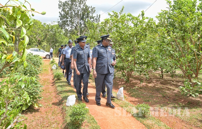 Annual Commander's Inspection at SLAF Base Anuradhapura