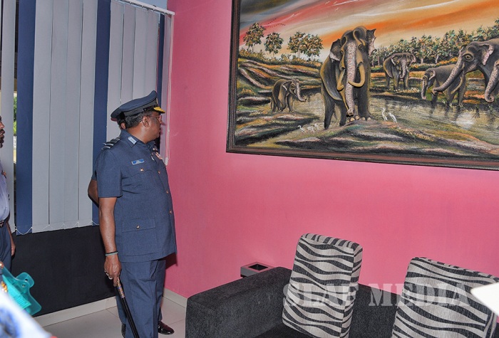 Annual Commander's Inspection at SLAF Base Anuradhapura