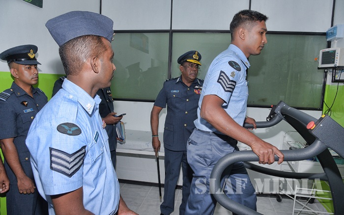 Annual Commander's Inspection at SLAF Base Anuradhapura