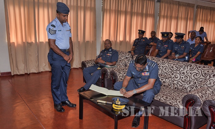 Annual Commander's Inspection at SLAF Base Anuradhapura