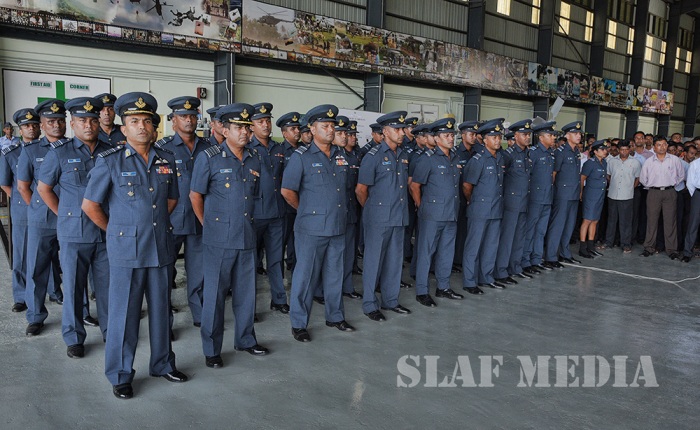 Annual Commander's Inspection at SLAF Base Anuradhapura