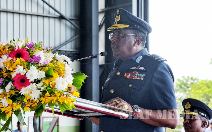 Annual Commander's Inspection at SLAF Base Anuradhapura