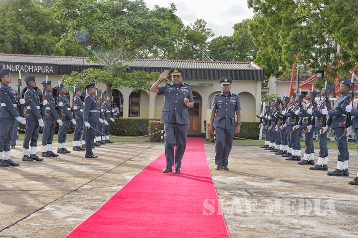 Annual Commander's Inspection at SLAF Base Anuradhapura