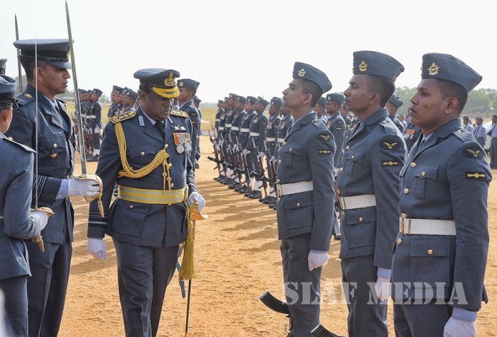 Annual Commander's Inspection at SLAF Base Anuradhapura