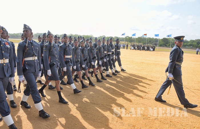 Annual Commander's Inspection at SLAF Base Anuradhapura