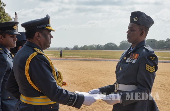 Annual Commander's Inspection at SLAF Base Anuradhapura