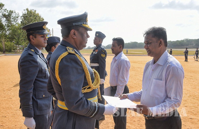 Annual Commander's Inspection at SLAF Base Anuradhapura