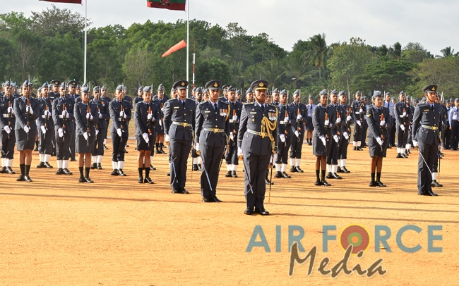 Commander’s Inspection of SLAF Base Anuradhapura