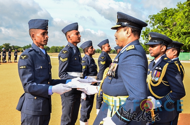 Commander’s Inspection of SLAF Base Anuradhapura
